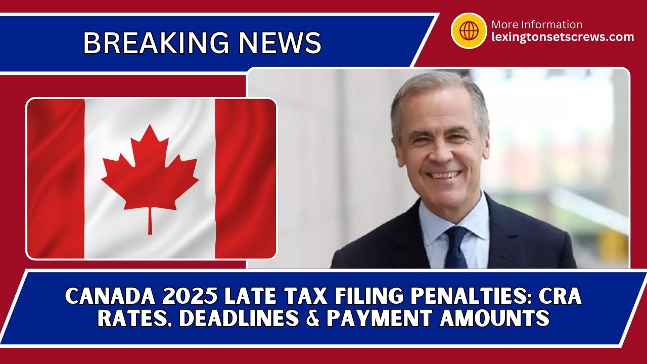 Canada 2025 Late Tax Filing Penalties: CRA Rates, Deadlines & Payment Amounts